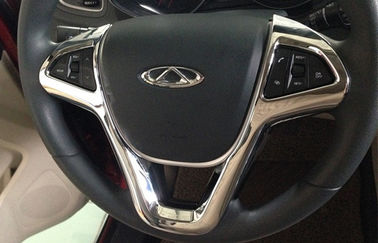 Bom preço. Peças de acabamento do interior automotivo, acabamento do volante cromado para CHERY Tiggo5 2014 on-line