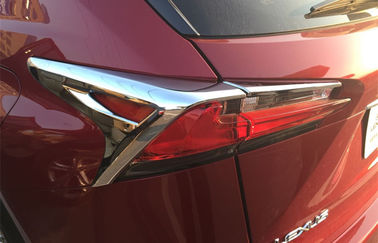 Bom preço. Bandeiras de faróis de cromo duráveis para LEXUS 2015 NX200 / NX300, guarnição de faróis traseiros on-line