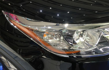 Bom preço. Coberturas de faróis de automóveis de alta precisão cromadas para TOYOTA Highlander 2014 2015 Kluger on-line